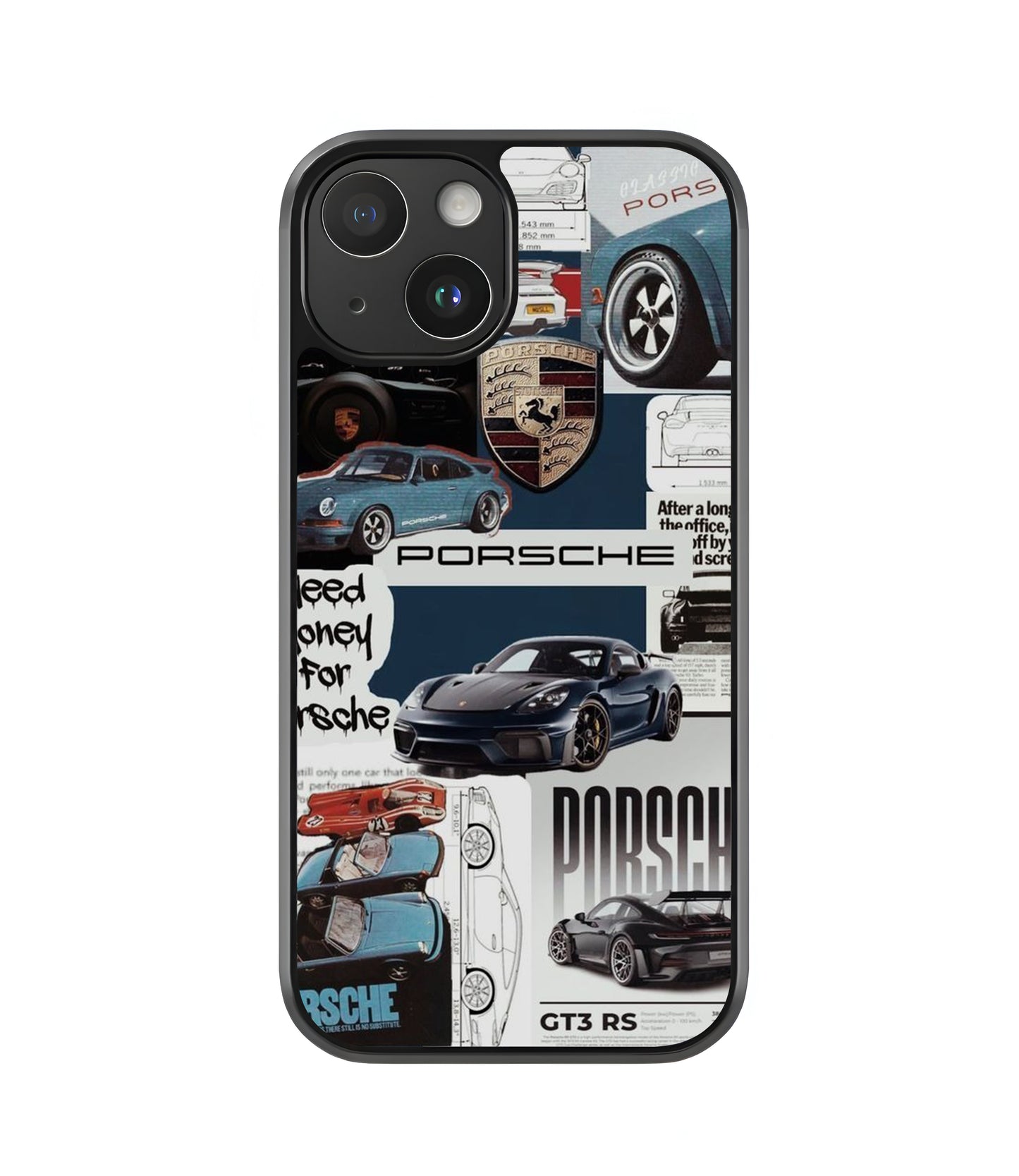 Porche Glass Case