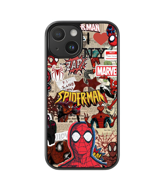 Spiderman Glass Case