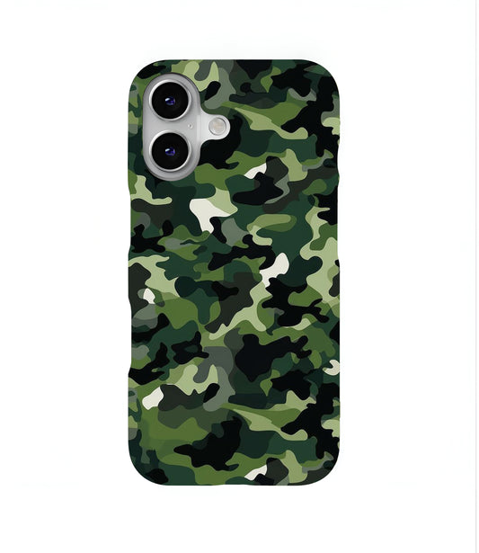 Green Camo Hard Case