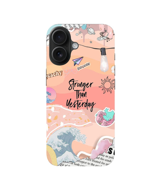 Stronger than Yesterday Soft Case