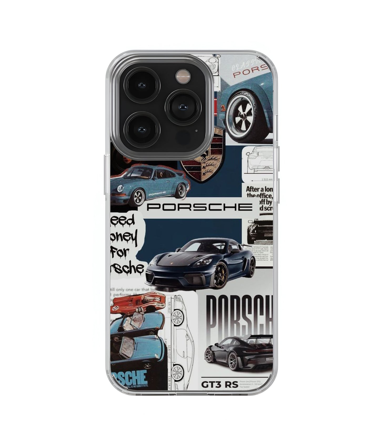Porche Transperent Case