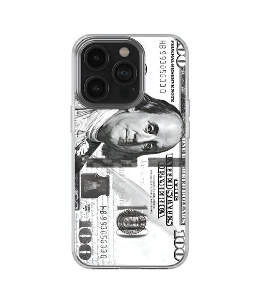 $100 Transperent Case