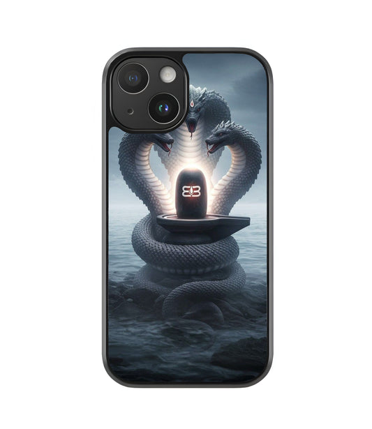 Shivling Glass Case
