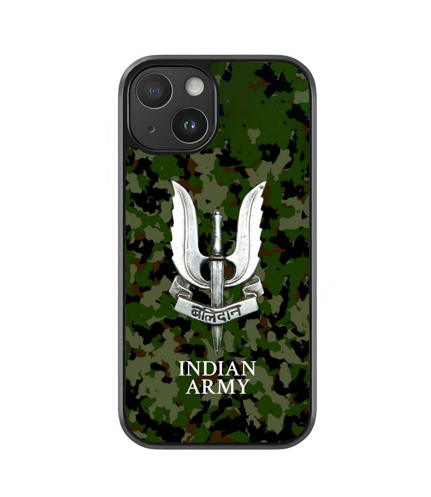 Indian Army Glass Case