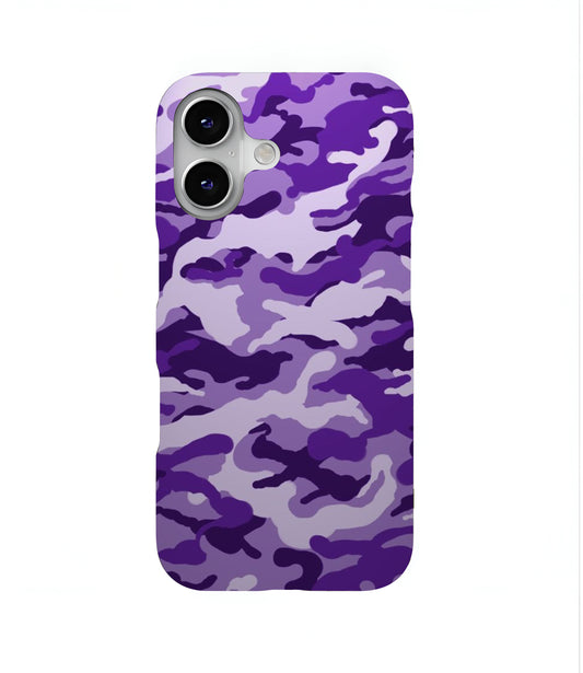Purple Camo Hard Case