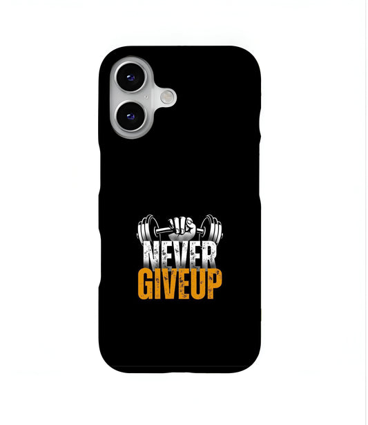 Never Give Up Hard Case