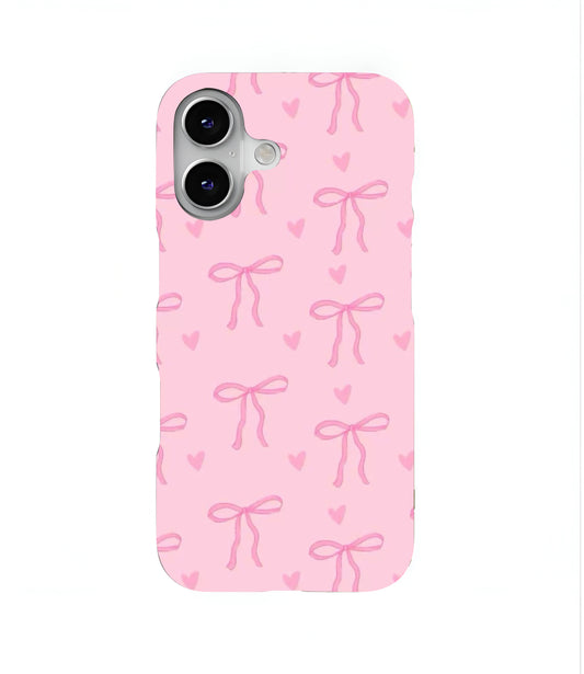 Pink Bow Hard Case