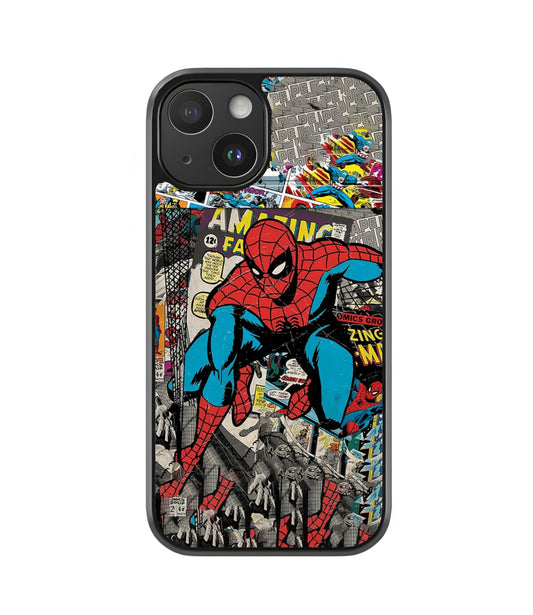 Spiderman Glass Case