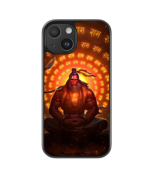 Hanumanji Glass Case