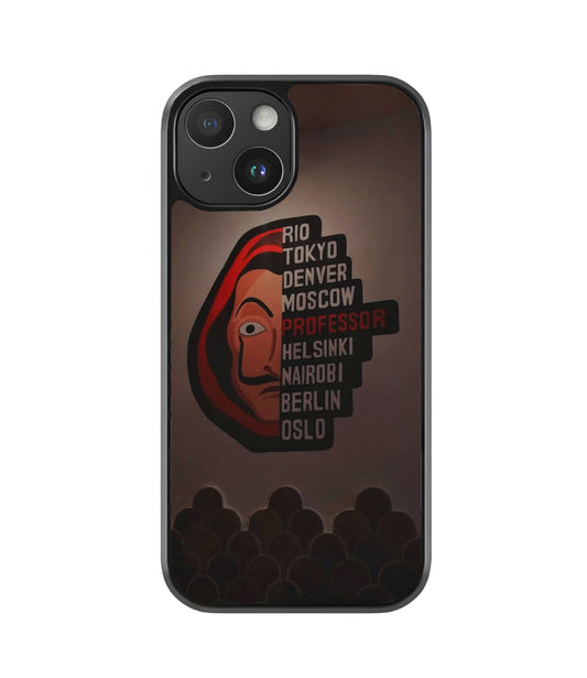 Money Heist Glass Case