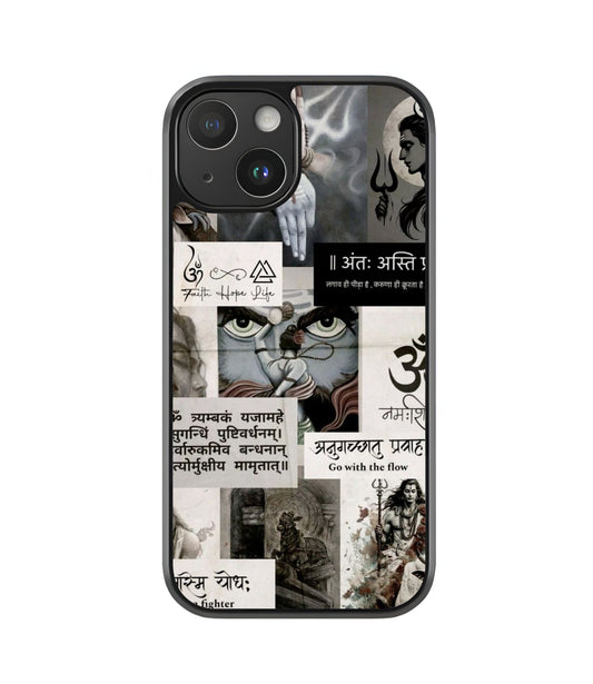 Mantras Glass Case