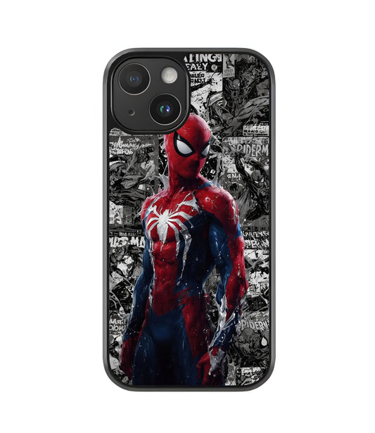 Spiderman Glass Case