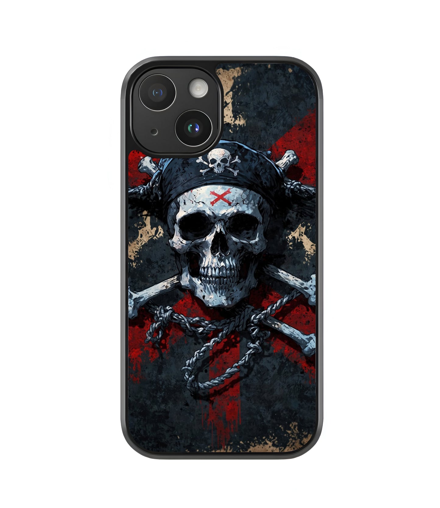 Skelaton Glass Case