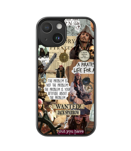 Jack Sparrow Glass Case