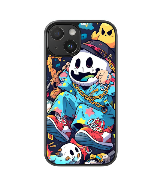 Skull Glass Case