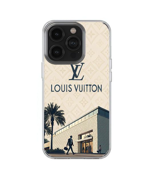 Louise Vuitton Transperent Case