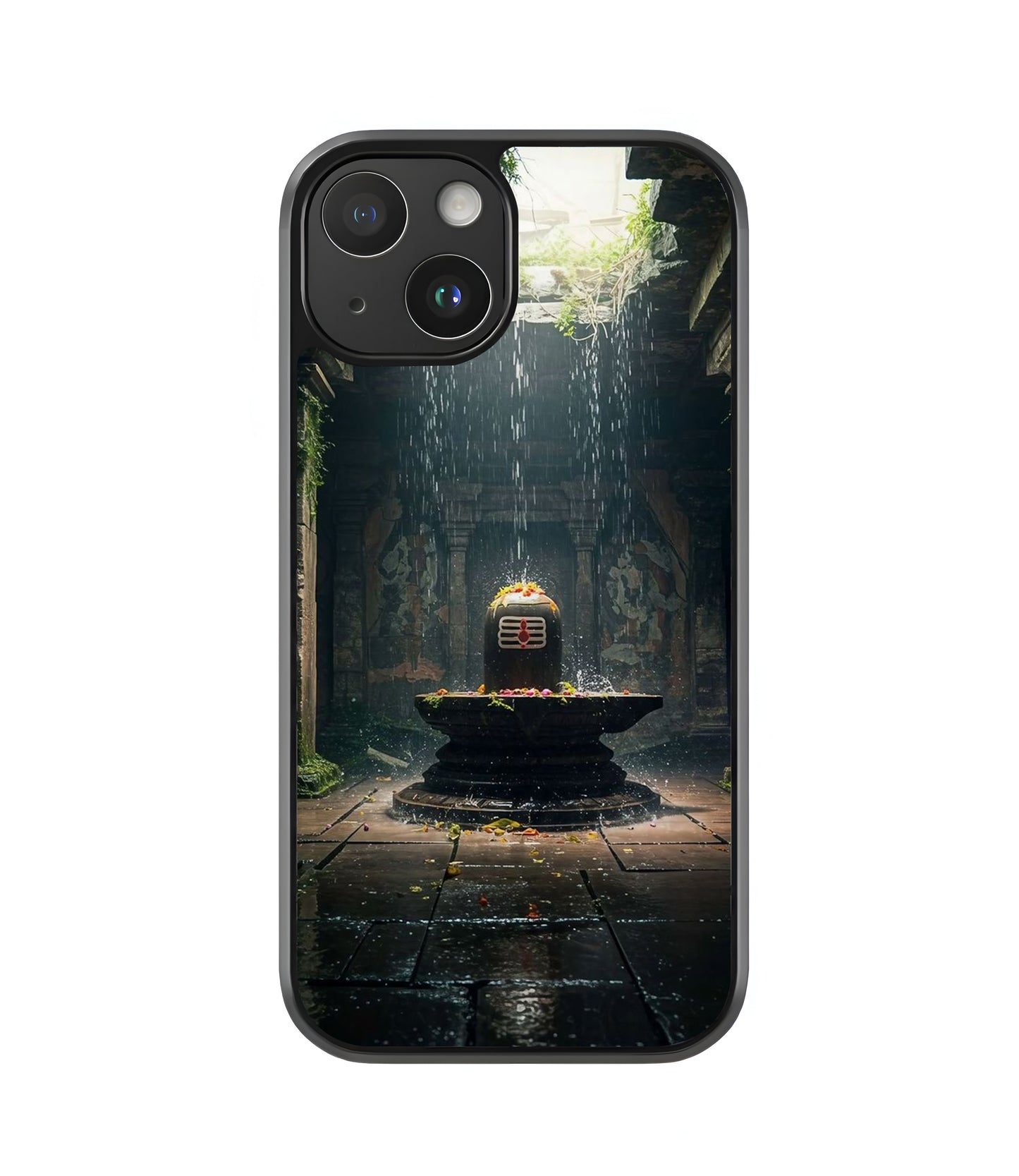 Shivling Glass Case