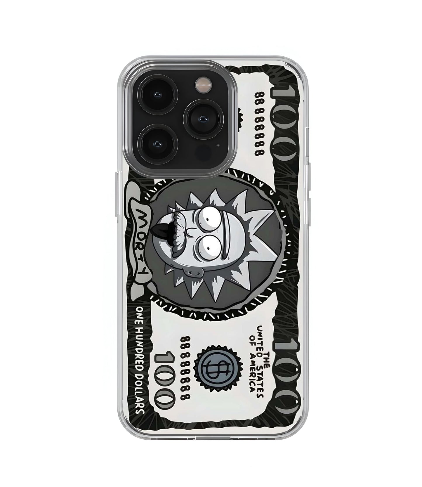 $100 Einstein Transperent Case