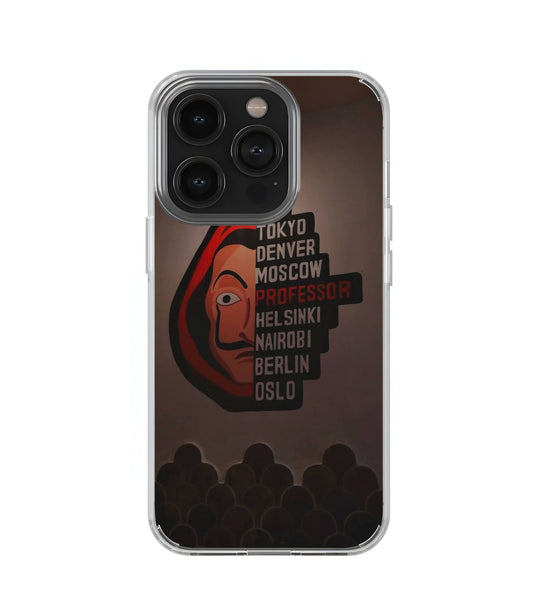 Money Heist Transperent Case