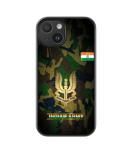 Indian Army Glass Case