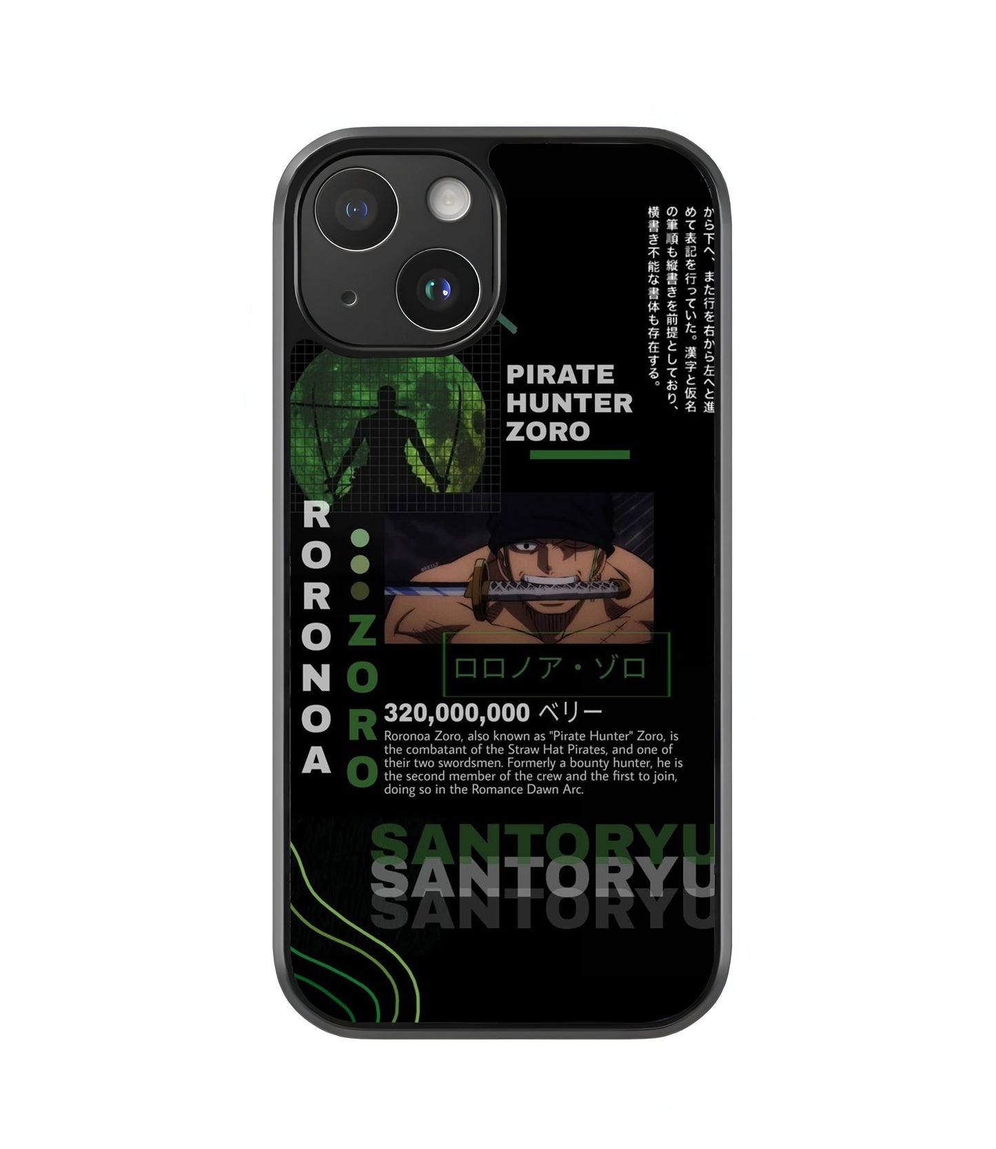 Zoro Glass Case