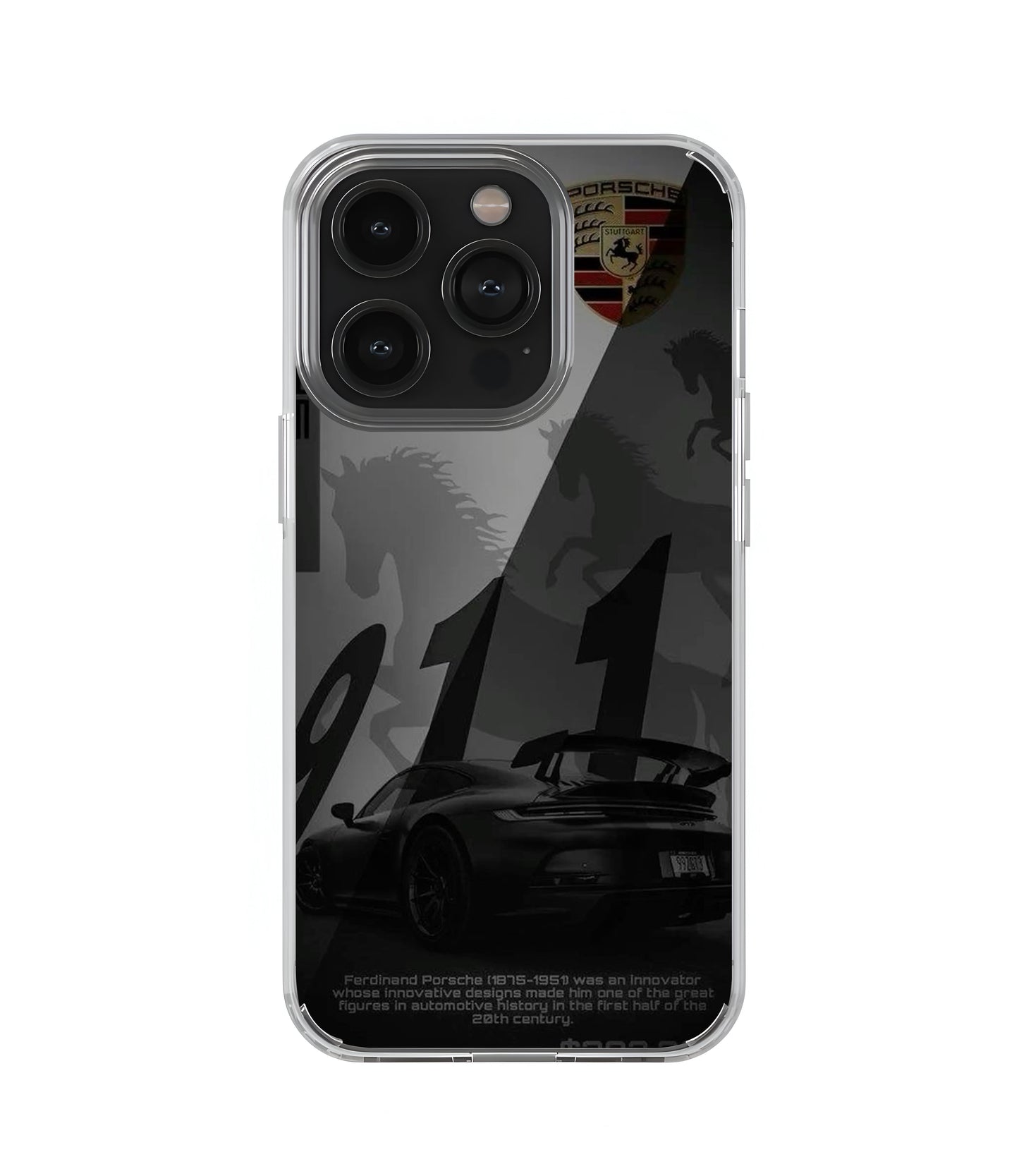 911 Transperent Case