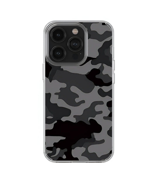 Black Camo Transperent Case