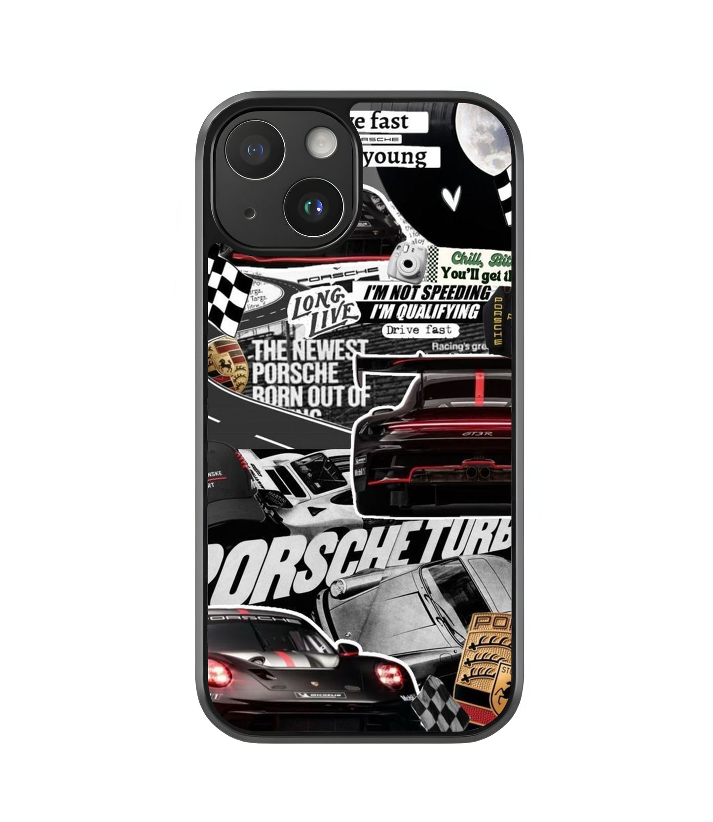 Porche Turbo Glass Case