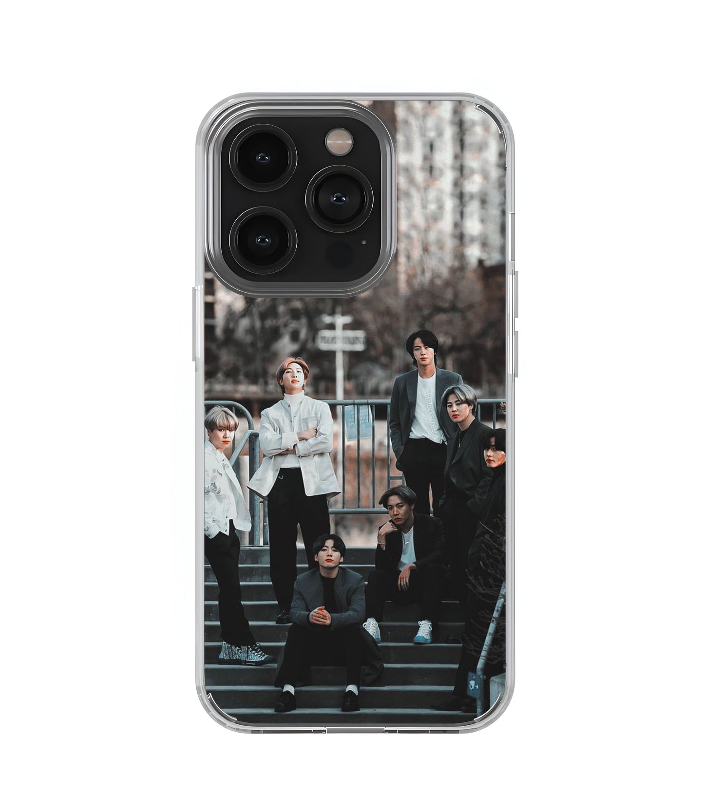 BTS Transperent Case